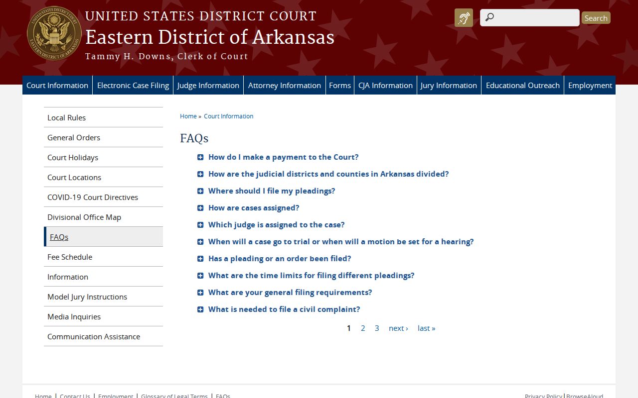 Pike County traffic warrant federal jurisdiction boundary